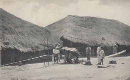 Guinea Tecelao Antique African Fashion Costume Old Postcard - Guinea Bissau