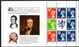 Scotland £5 The Scots Connection Unmounted Mint Booklet Pane. - Scotland