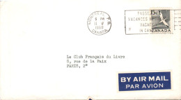 CANADA SEUL SUR LETTRE POUR LA FRANCE 1960 - Lettres & Documents
