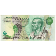 Billet, Ghana, 2 Cedis, 1977, 1977-01-02, KM:14c, NEUF - Ghana