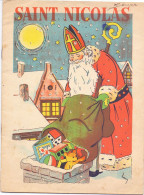 Boekje - Sinterklaas , Sint Nicolaas - Saint Nicolas - Kleurboek - Ed. Edalco Bruxelles - Giovani
