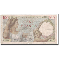 France, 100 Francs, Sully, 1940, 1940-10-24, TB, Fayette:26.39, KM:94 - 100 F 1939-1942 ''Sully''