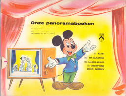 Panoramaboek - Saludos Amigos - Walt Disney - 1962 - Donald Duck - Uitklapbare Tekeningen - Junior