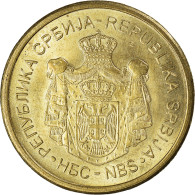 Monnaie, Serbie, 5 Dinara, 2012 - Serbia