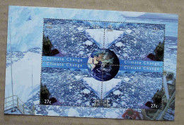 N-U-C Ny08-01 : Nations Unies New-York  - Changement De Climat, Fonte De La Banquise Et Globe Terrestre - Unused Stamps