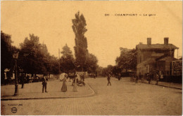 CPA Champigny La Gare Railway Station (1275427) - Champigny