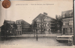 62  - Carte Postale Ancienne  De   AIR SUR LA LYS   Villa Du Carmel  Rue D'Isbergues - Aire Sur La Lys