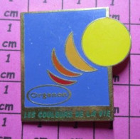 1518b Pin's Pins / Beau Et Rare / MARQUES / ORGANON LES COULEURS DE LA VIE - Personnes Célèbres