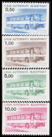 1981. FINLAND. LINJA-AUTORAHTI - BUSSFRAKT. Complete Set (4 V.). Never Hinged. (Michel 14-17) - JF534323 - Pakjes Per Postbus