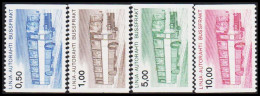 1981. FINLAND. LINJA-AUTORAHTI - BUSSFRAKT. Complete Set (4 V.). Never Hinged. (Michel 14-17) - JF534324 - Pakjes Per Postbus