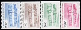 1981. FINLAND. LINJA-AUTORAHTI - BUSSFRAKT. Complete Set (4 V.). Never Hinged. (Michel 14-17) - JF534325 - Bus Parcels / Colis Par Autobus / Pakjes Per Postbus