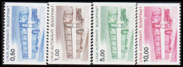 1981. FINLAND. LINJA-AUTORAHTI - BUSSFRAKT. Complete Set (4 V.). Never Hinged. (Michel 14-17) - JF534326 - Pakjes Per Postbus