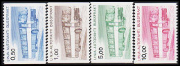 1981. FINLAND. LINJA-AUTORAHTI - BUSSFRAKT. Complete Set (4 V.). Never Hinged. (Michel 14-17) - JF534327 - Colis Par Autobus