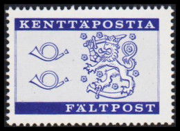 1963. FINLAND. FIELDPOST. Violet Blue. Used During Maneuvers 1963. Only 85.000 Issued. Never Hi... (Michel 8) - JF534363 - Militaires