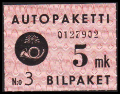 1949-1950. Rose And Triangels. 5 Mk Red & Black. Never Hinged. (Michel 2) - JF534365 - Pakjes Per Postbus
