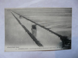 CPA 85 VENDEE - NOIRMOUTIER : Le Passage Du Goâs à Marée Basse - Noirmoutier