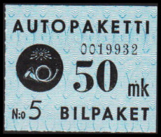 1949-1950. Rose And Triangels. 50 Mk Blue & Black. Never Hinged. (Michel 4) - JF534370 - Pakjes Per Postbus