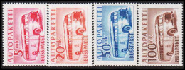 1952-1958. Bus. Complete Set (4 V.) Never Hinged. (Michel 6-9) - JF534372 - Pacchi Tramite Autobus