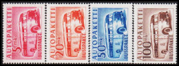 1952-1958. Bus. Complete Set (4 V.) Never Hinged. (Michel 6-9) - JF534374 - Pacchi Tramite Autobus