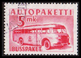 1952-1958. FINLAND. Mail Bus. 5 Mk. AUTOPAKETTI - BUSSPAKET  (Michel AP 6) - JF534378 - Envios Por Bus