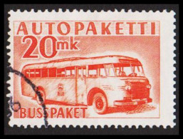 1952-1958. FINLAND. Mail Bus. 20 Mk. AUTOPAKETTI - BUSSPAKET  (Michel AP 7) - JF534381 - Colis Par Autobus