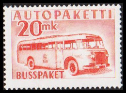 1952-1958. FINLAND. Mail Bus. 20 Mk. AUTOPAKETTI - BUSSPAKET Never Hinged. (Michel AP 7) - JF534382 - Bus Parcels / Colis Par Autobus / Pakjes Per Postbus