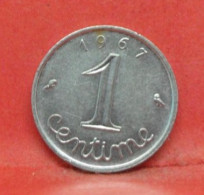 1 Centime épi 1967 - TTB - Monnaie France - Article N°15 - 1 Centime