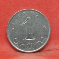 1 Centime épi 1969 - TTB - Monnaie France - Article N°21 - 1 Centime