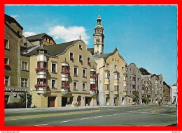 CPSM/gf  HAL IN TIROL (Autriche)  Unterer Stadtplatz, Commerce. *3090 - Hall In Tirol