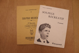 Solfége Récréatif , Volumes 1 Et 3 Raoul Carpentier édit. Magnard Paris 1970  TBE - Chorwerke