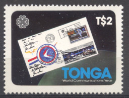Tonga, 1983, World Communication Year, United Nations, Space, MNH, Michel 858 - Tonga (1970-...)