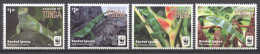 Tonga, 2016, Iguanas, Animals, WWF, World Wildlife Fund, MNH, Michel 2098-2101 - Tonga (1970-...)