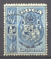 Tonga, 1897, Heraldry, Used, Michel 38 - Tonga (...-1970)