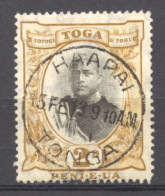 Tonga, 1897, King George Tupou II, Used, Michel 41ab - Tonga (...-1970)