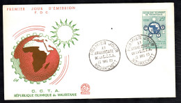 FDC 1960 République Islamique De Mauritanie CCTA - Mauritanie (1960-...)