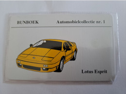 NETHERLANDS  ADVERTISING CHIPCARD / HFL 2,50 / LOTUS ESPRIT/ AUTO/ CAR   CRE  155  MINT   ** 13807** - Privées