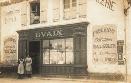 St Brévin Les Pins * Carte Photo * Epicerie Centrale EVAIN Place De L'église * Mercerie Parfumerie Quincaillerie Agence - Saint-Brevin-les-Pins