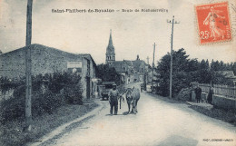 St Philbert De Bouaine * Route De Rocheservière * Paysan Boeuf * Villageois - Autres & Non Classés