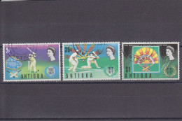 ANTIGUA - 1972 - O/FINE CANCELLED - CRICKET - Yv. 288/290    Mi. 286/288 - 1960-1981 Autonomie Interne