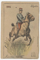 Cpa Signée Vallet - 1904 - L'équitation, Aujourd'hui - Vallet, L.