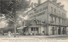 Lourdes * Façade Le Grand Hôtel Beau Séjour , CAMPS PEYROUZA Propriétaire * Café Restaurant RICHE - Lourdes