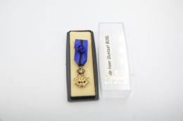 Militaria - MEDAL : Military Order Of Leopold 2 II Congo Ridder Medaille Eerste Klasse - Gold Plated - Belgium - Andere & Zonder Classificatie