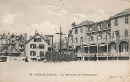 Berck Plage * Place Et Le Calvaire De L'entonnoir * Grand Hôtel De France - Berck