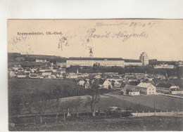 D1045) KREMSMÜNSTER - Alte ZUG Im Vordergrund Und Einzelne Häuser ALT ! 1907 - Kremsmünster