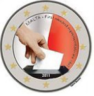 Malta 2011    2 Euro Commemo   Parlementsverkiezing Van 1849 . GEKLEURD - COLLOREE !! - Malta