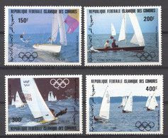 Comoros, 1983: Mi: 686/89 (MNH) - Comores (1975-...)