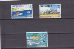 BAHAMAS - 1969/1970 - O/FINE CANCELLED - GAME FISHING, SAILBOATS, GOODWILL CARAVAN BOATS - Yv. 279, 281, 294 - 1963-1973 Autonomia Interna