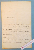 ● L.A.S 1868 Duc Albert De BROGLIE Historien Académicien - Article M. DELPRAT - Lettre Autographe - Personaggi Storici