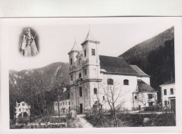 D1063) MARIA SCHUTZ Am SEMMERING - Tolle S/W AK Mit Häusern Neben Kirche Usw. - Semmering