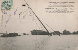 St Malo * Le Naufrage Du Bateau HILDA , 19 Novembre 1905 * Mât Où Furent Retrouvés Les Survivants Et Morts - Saint Malo